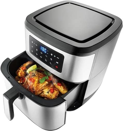 Baccarat The Healthy Fry 9L Air Fryer Stainless Steel.